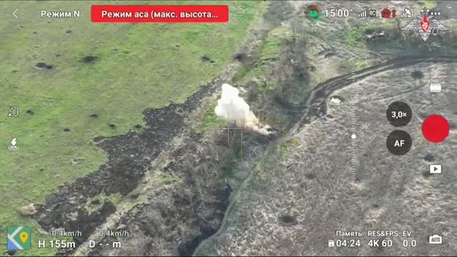 Операторы FPV-дронов уничтожают живую силу противника на Донецком направлении