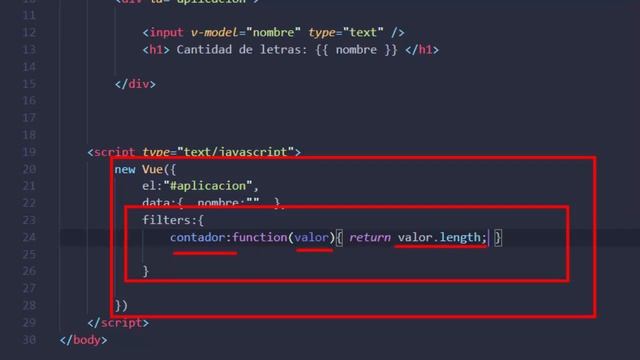 ?Curso de vuejs GRATIS// (14) Filtros locales y globales