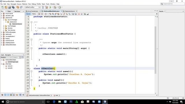 STATIC AND NON-STATIC KEYWORD IN JAVA PROGRAMMING TUTORIAL