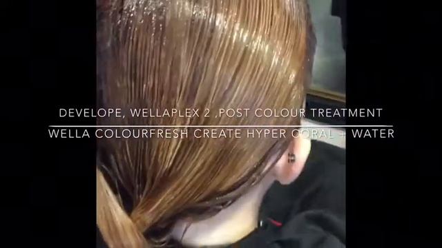 Soft Rose/copper gold hair
