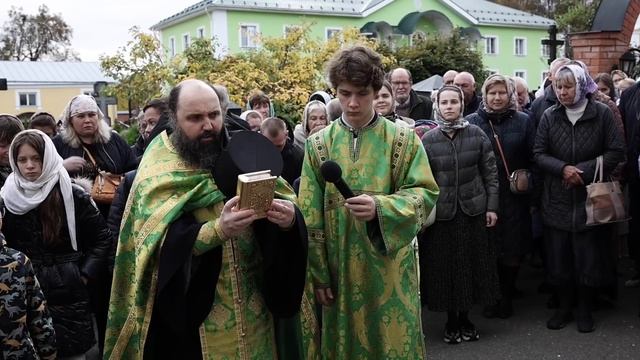 Крестный ход в день памяти прп. Давида