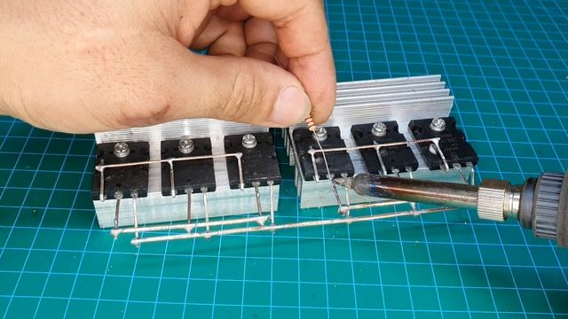 How to make a simple inverter 3000W, 12 to 220v A1943, creative prodigy #96