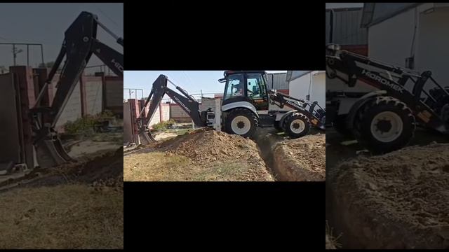 траншея под водопровод(сарқырама)