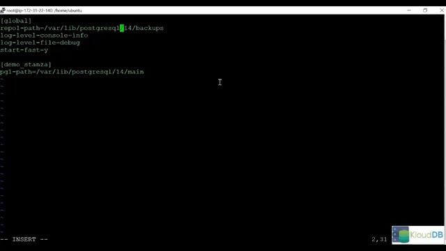Configure Pgbackrest [Without Central Backup Host ] - Demo #postgres #postgresql #oracle #oracledba