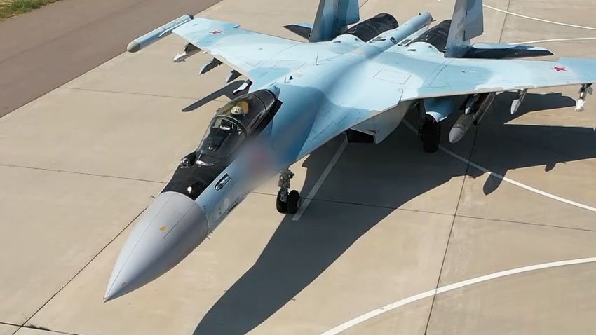 Как действуют в спецоперации истребители Су-35С