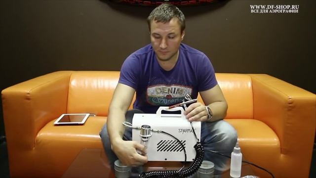 Обзор компрессора для аэрографии Sparmax TC 2000H diffusionart