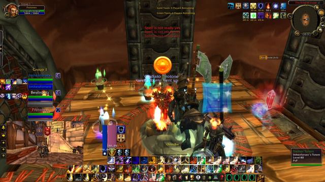 Prot Pala(Protonex)+Elem Shaman(Hexforsex)+Disc PRiest(Wreckula)3s(WoW/Circle)