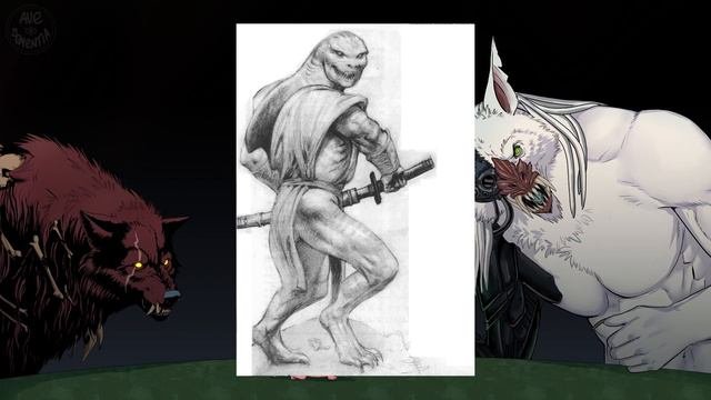 GrimDarkPodcast - Рокея ( Werewolf: The Apocalypse ). В гостях Kadath.