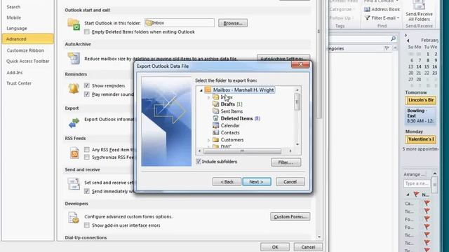 Microsoft Outlook 2010 Backup Tutorial