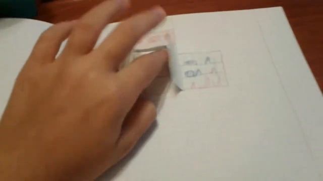 Домик из тетради для Бумажных кукол
