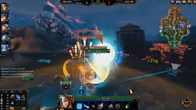 SMITE Conquest 2016: Erlang Shen going for Speed build