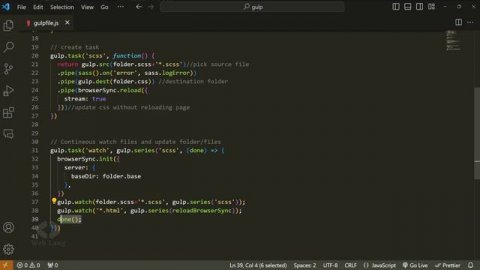 Learn Gulp - Tutorial for Beginner | How to Setup Gulp 4 for Website | Gulp Task Runner & Builder