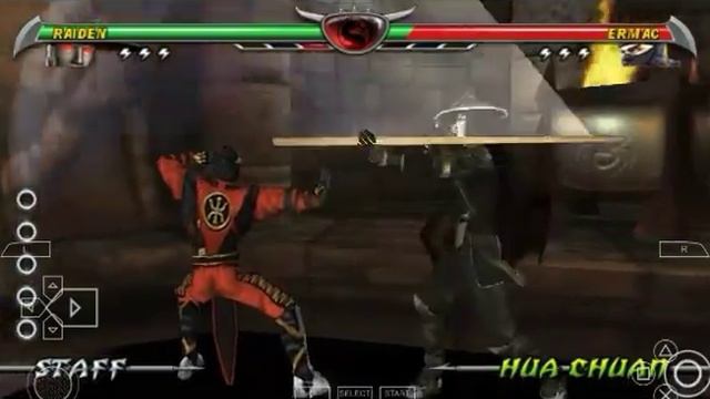 MORTAL KOMBAT UNCHAINED on android and psp (PPSSPP)