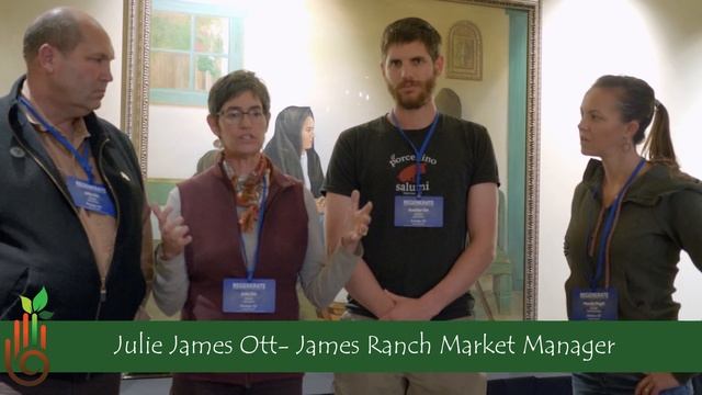 Julie John and Gunther Ott of James Ranch in Durango CO