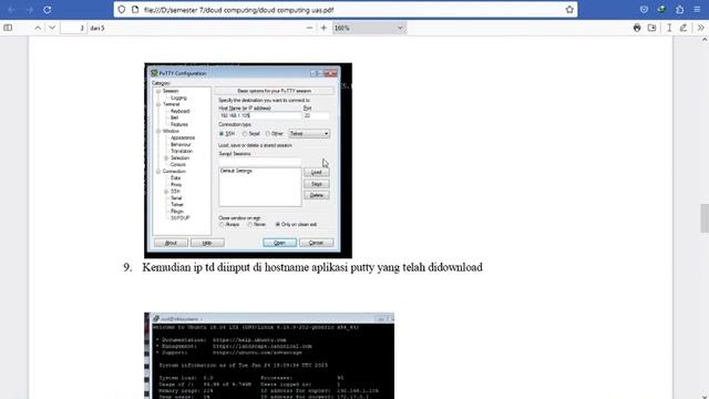 tugas uas cloud computing | penggunaan docker untuk akses owncloud menggunakan linux ubuntu server
