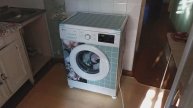 Стиральная машина LG F2J3NS0W 2020 г. в. обклеенная клеёнкой: работа (2022 г.)