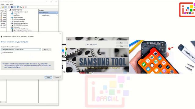 How to install Smart card Driver And Usb Driver error Fix Eagy 100% Working__ iofficial-VideoPart 2