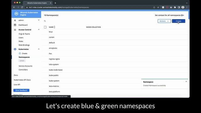 Guide to Role Based Access Control (RBAC) with Mirantis Kubernetes Engine