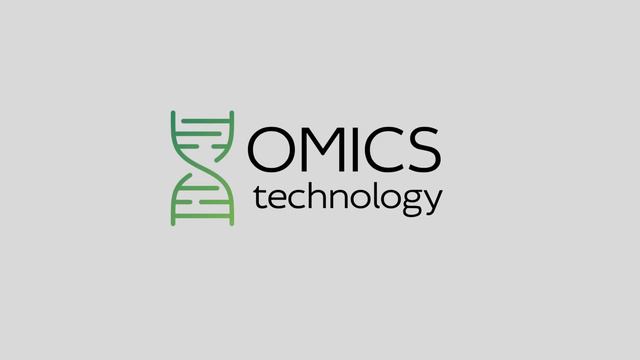 Логотип Омикс-тех (Омиксные технологии)