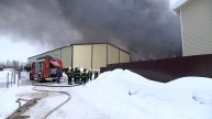 Крупный пожар произошел в подмосковной промзоне / Город новостей на ТВЦ
