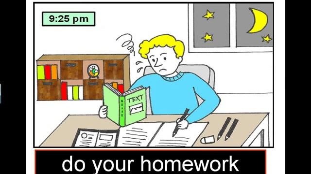 ESL VOCABULARY - ROUTINES