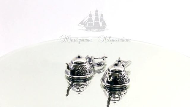 30044 БИЖУТЕРИЯ, СЕРЬГИ, ЖЕМЧУЖИНА НОВОРОССИЙСКА