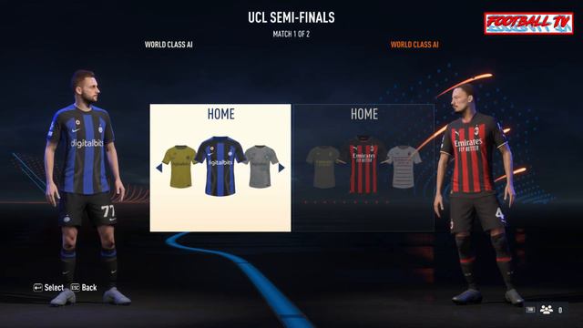 FIFA 23 - Inter Milan vs AC Milan - Semi-Final UEFA Champions League 2023 | Next Gen Gameplay PC[4K