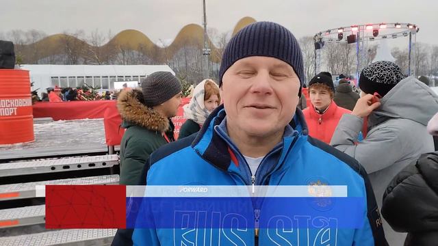 Олег Новицкий с пожеланиями участникам Президентских состязаний