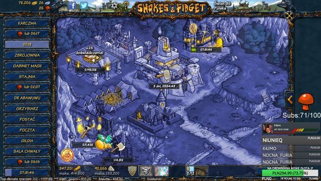 WALCZYMY O TOP1 MAGIEM!!! LOSZKI LOSZKI LOSZKI PADŁY : - SHAKES  FIDGET S36.PL