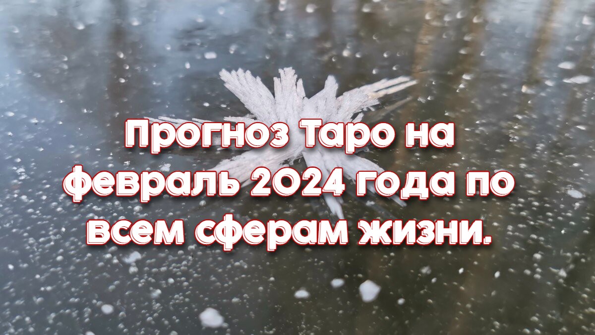 Прогноз Таро на февраль 2024 года по всем сферам жизни.