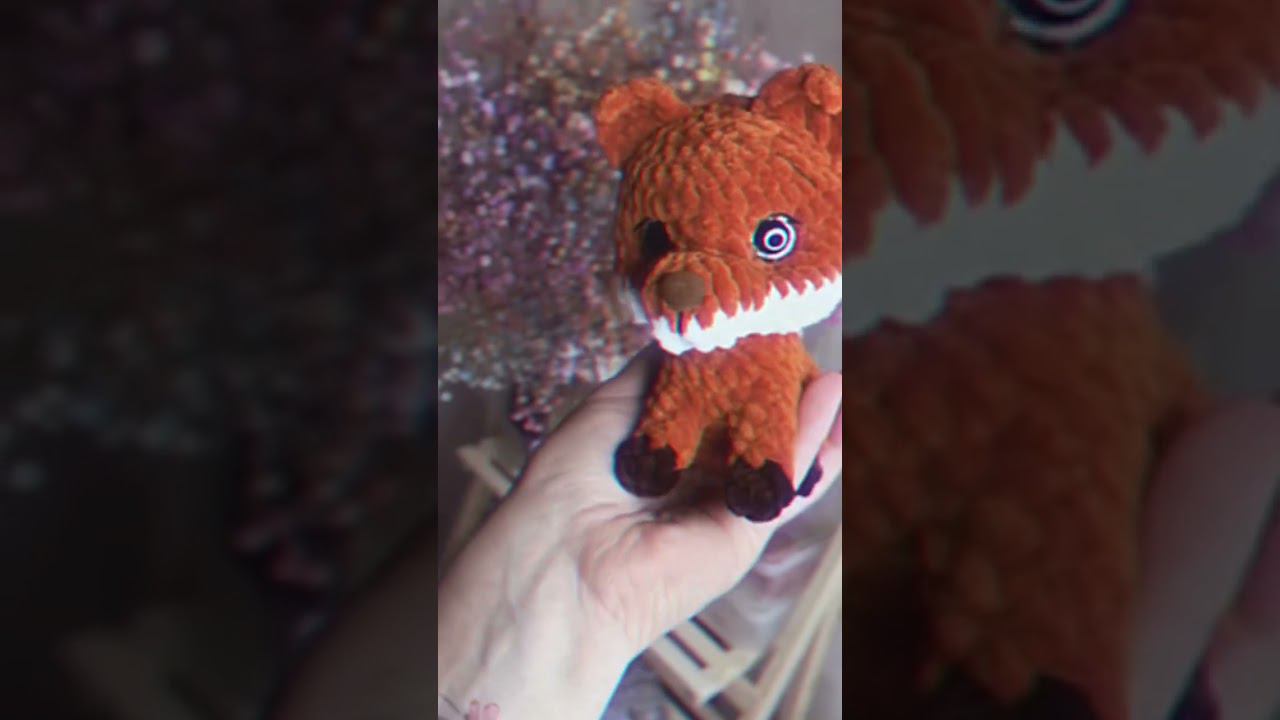 Новенький малыш родился  #амигурумимк #вязаныеигрушки #вязание #игрушка #amigurumi #вязаныйлисенок