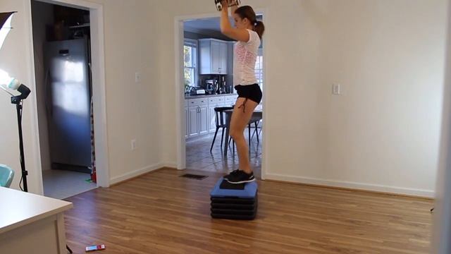 Total Body Workout with Weights & Stepper
