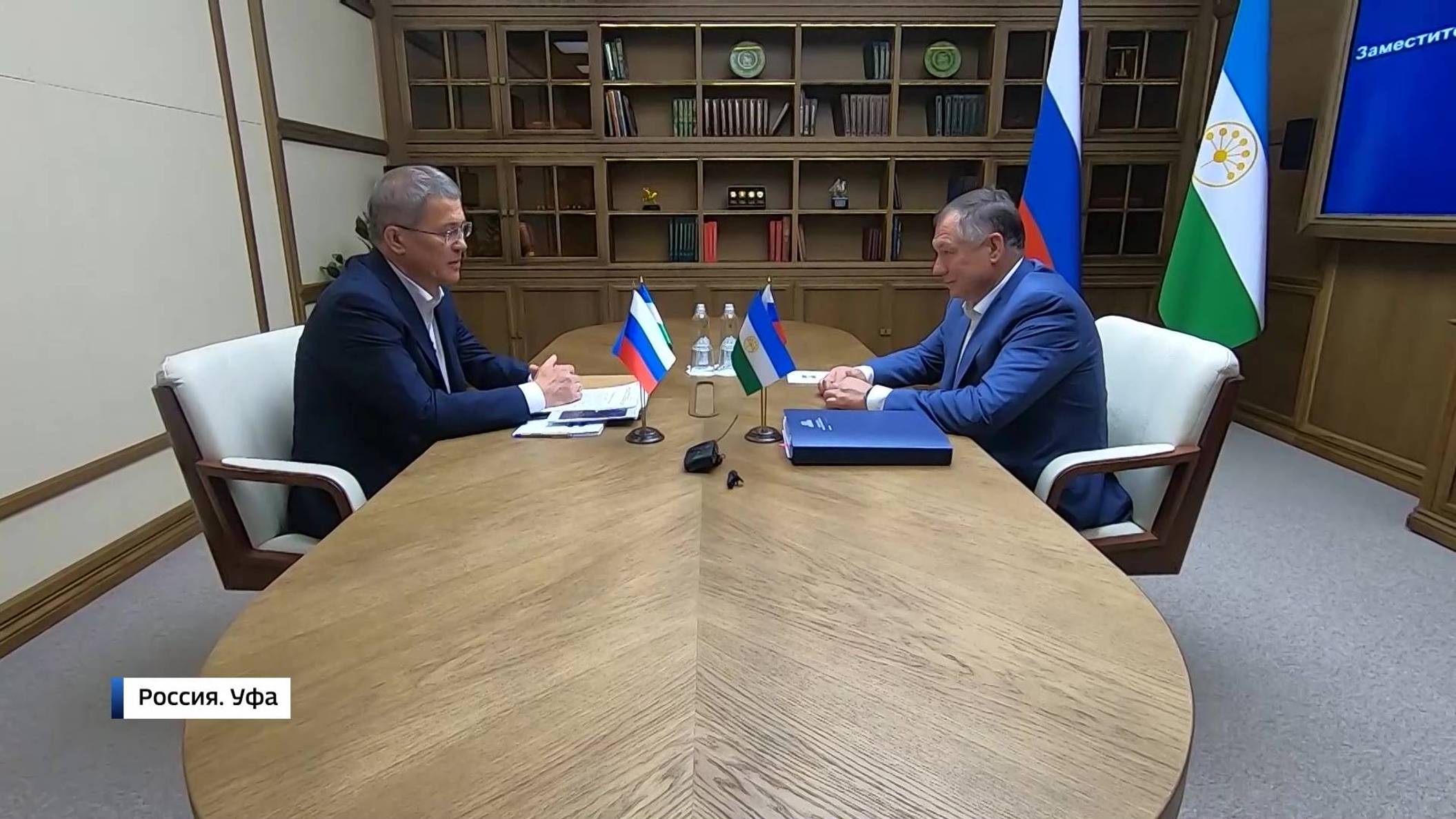 Вице-премьер российского правительства Марат Хуснуллин посетил Башкирию: сюжет "Вестей"