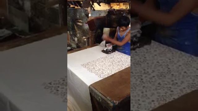 Batik Stamping In Bali