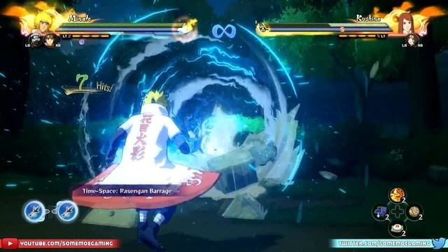 Naruto Ultimate Ninja Storm 4 - Alive Minato  KCM Edo Minato COMPLETE Moveset