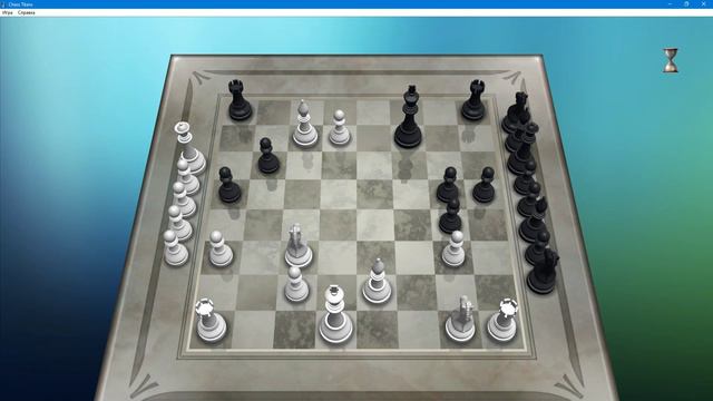Стандартные игры Windows 7 для Windows 10 и 8.1 Chess Titans Партия Уровень 1 №2 www.bandicam.com