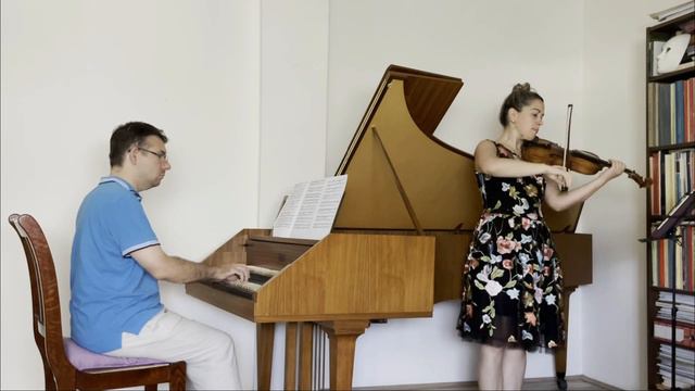 Johann Sebastian Bach :  Sonata For Violin And Harpsichord No.4 In C Minor 1017