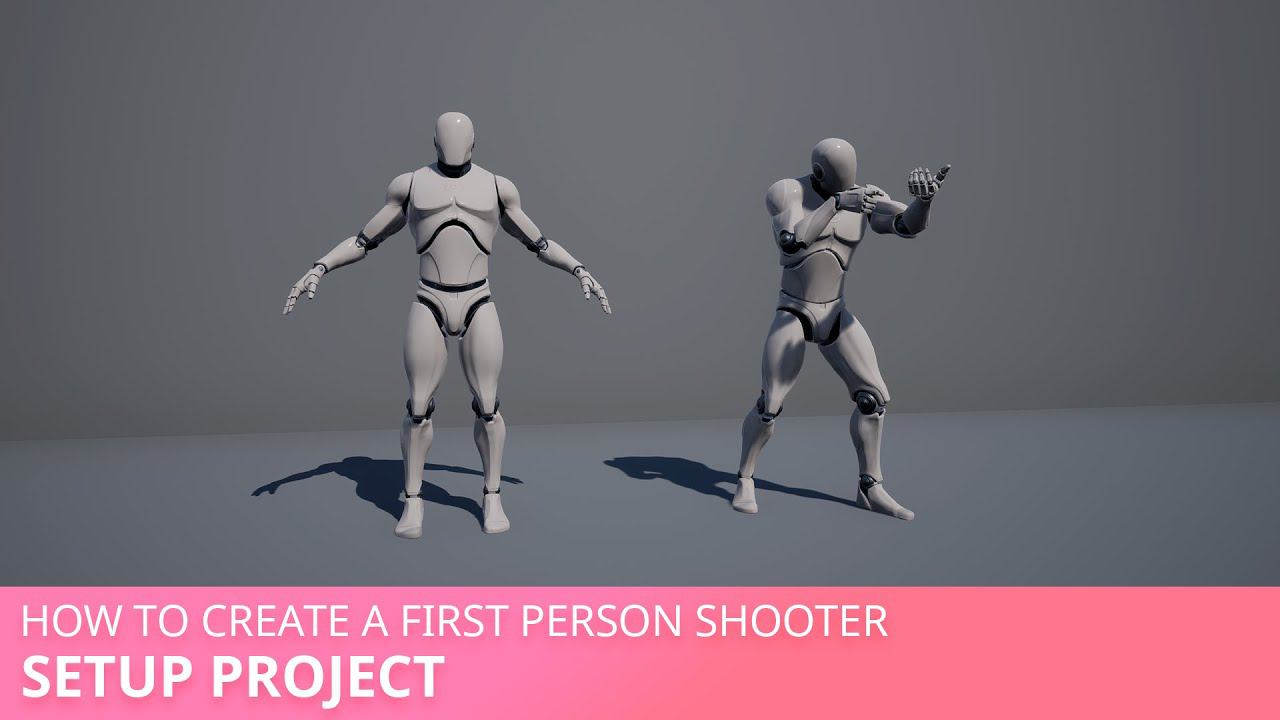 Создание FPS часть 1 / Создание проекта и его подготовка / Unreal Engine 4