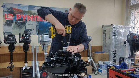 Готовим мотор Parsun T 9.8 BMS к отправке в г. Волгодонск + установка генераторной катушки