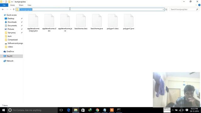 How to run java applet program in windows