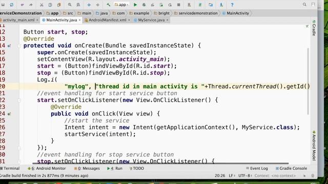 Service in Android - Part 2