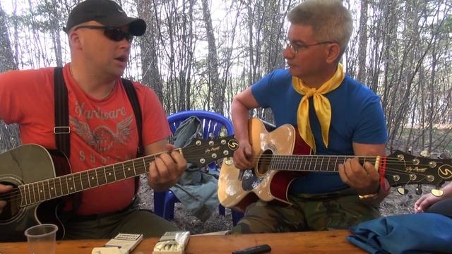 "Как мы строили навес", Саня и Ваня