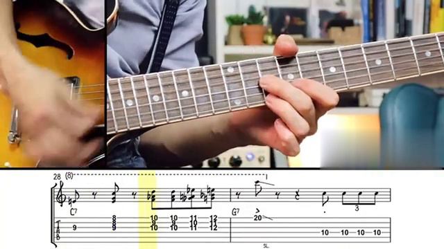 Jump Blues Solo In C (tab)