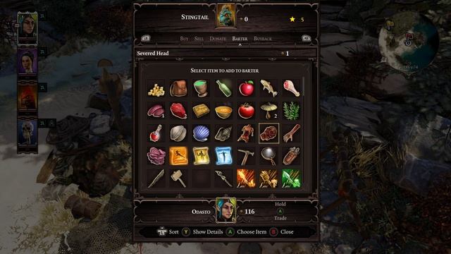 Divinity Original Sin 2 Xbox One X Gameplay (Let's Play #6) - Lord Withermoore, Griff Battle