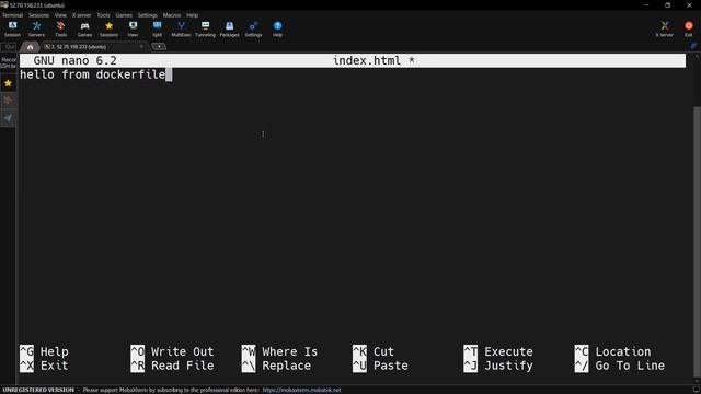 docker image container