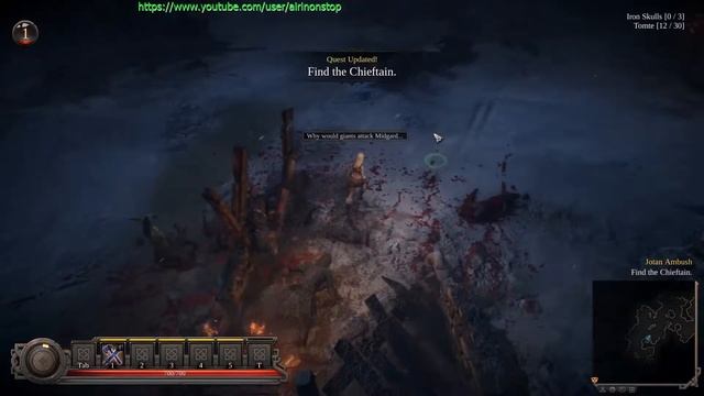 Начало игры Vikings - Wolves of Midgard. Создаем персонажа. Первая миссия.