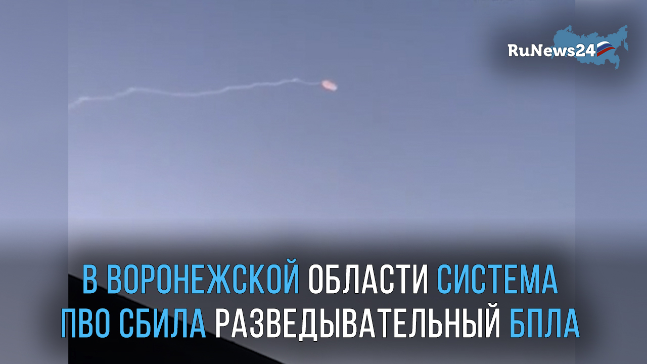 В Воронежской области система ПВО сбила малогабаритный разведывательный БПЛА