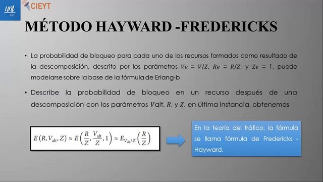 METODO HAYWARD - FREDERICKS