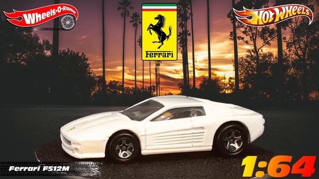 #0005 Ferrari F512M [Blanco] (Hotwheels 2000)