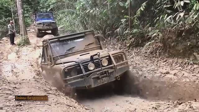 Пикапы Land Rover Defender 130 _ Приключения в тропическом лесу на бездорожье 4x4